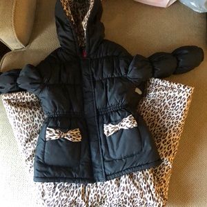 Girls  jacket and snow pants set